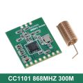 CC1101 10mW Module 433MHZ 868MHZ 300-1000M Long Distance With SMA Module. 