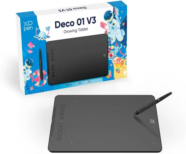 XPPen%20Updated%20Deco%2001%20V3%20Drawing%20Tablet-16384%20Levels%20of%20Pressure%20Battery-Free%20Stylus,%2010x6%20Inch%20OSU%20Graphic%20Tablet,%208%20Hotkeys%20for%20Digital%20Art,%20Teaching,%20Gaming%20Drawing%20Pad%20for%20Chrome,%20PC,%20Mac,%20Android%20-%20Image%202