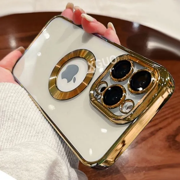 High Quality Slim Transparent Ring Case For IPhone 11 Pro Max Camera Protection Case
