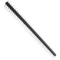 100pcs Male Header Pins, Straight Single Row 40 Pin 0.1 Inch (2.54mm) Male Pin Header Connector Board Pin Connector Electronic Component Raw Materials. 
