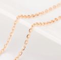 Exclusive Golden Long Strip Pendant Necklace For Women - Golden. 