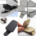 Multifunctional Car Leather Sunglass Clip Holder with Magnetic Feature Eyewear Accessories for Cars Multicolour. 