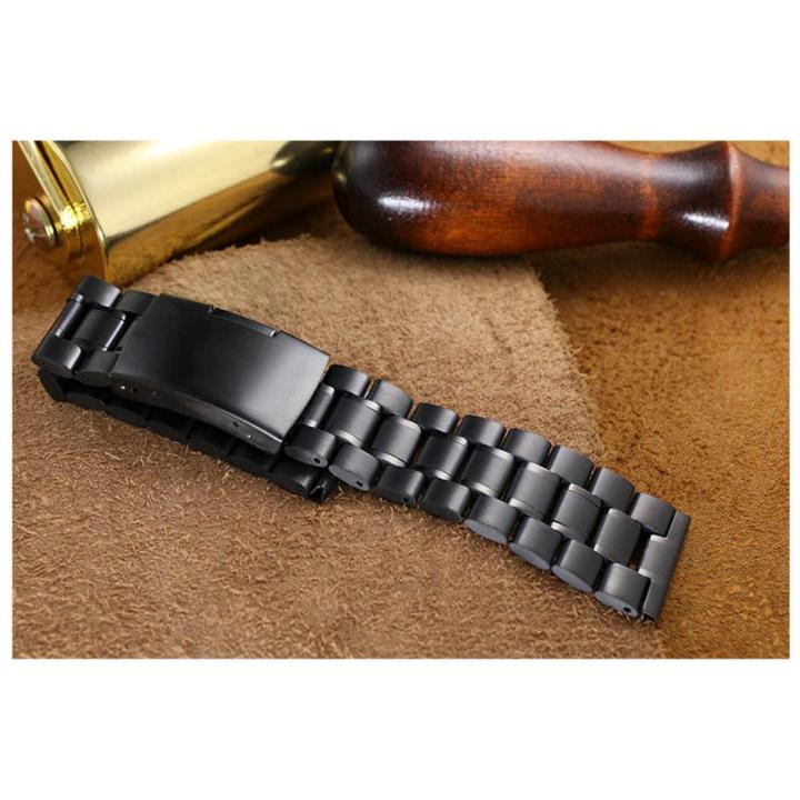 14 16 18mm 19mm 20mm 21mm 22mm 24mm 26mm Watchband Stainless Steel Bracelet Wrist Strpas For Seiko Huawei gt2 Smart Watch Band