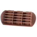 Glass bottle ice cube tray Easy-to-use 15-cavity Flexible silicone Silicone mold Easy to clean -shaped Chocolate candy for. 