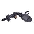 【Footprint】 Aaogo New Water Bag Silicone Curved Hydration Pack Suction Nozzle Bite Valve Bladder. 