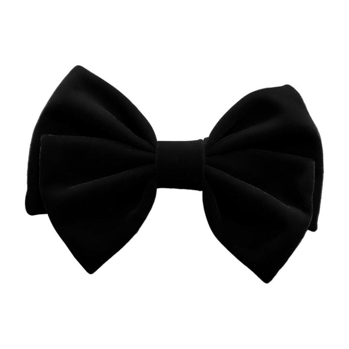 Hair Scrunchie Attractive Elastic Big Bow Ponytail Holder