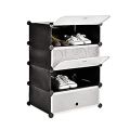 4 layer Cubes Storage Cabinet/Shoe Rack. 