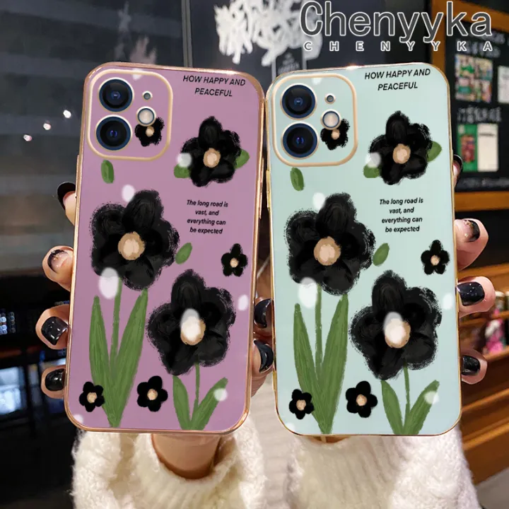 Chenyyka%20For%20Samsung%20Galaxy%20A01%20Core%20M01%20Core%20Case%20Cartoon%20Black%20Flowers%20Luxury%20Plating%20Phone%20Cases%20New%20Design%20Edge%20Pattern%20Soft%20Shockproof%20Shell%20Full%20Cover%20Camera%20Lens%20Protection%20Cover%20-%20Image%208