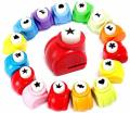 Mini Paper Punch Pack of 8 - Mini DIY Assorted Paper Punching Machines Crafts Punch. 