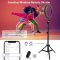 RGB LED Ring Light MJ26, MJ33, MJ36, MJ45 LED Soft Multi Colors Ring Light With Tripod Stand Phone Clip Colorful Photography Lighting. 