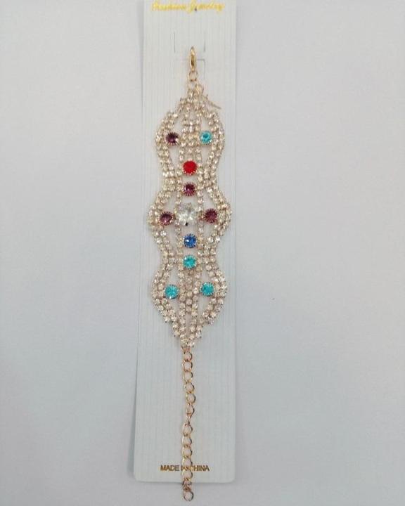 Gold American Zircons Princes Bracelet