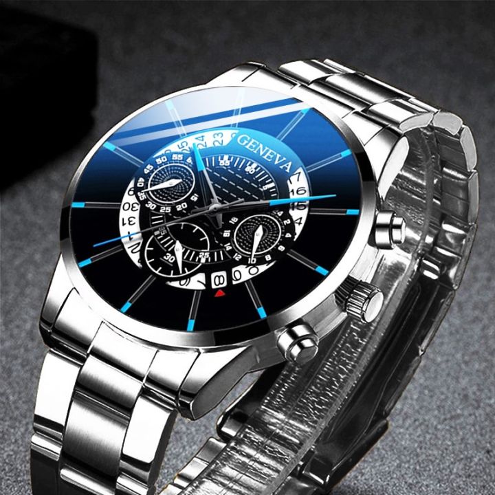 Relo%20Watch%20for%20Men%20Original%20Casual%20Luminous%20Silver%20Watch%20Business%20Men%20Watches%20Classic%20Calendar%20Clock%20Stainless%20Steel%20Strap%20Men's%20Quartz%20Watch%20-%20Image%203