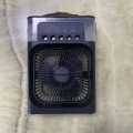 Portable Fan | Portable Air Conditioner | Portable AC | Portable Cooler | Rechargeable Fan Mini | Rechargeable Fans For Room | With Mist Spray Battery Operated Water Misting Fan Best Quality Portable Mini Desktop Cooling Fan | With Light. 