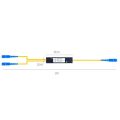 1 Point 2 Taper Fiber Optic Splitter Splice Box Splitter SC Port FTTH Fiber Home Cold Connection. 