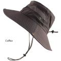 UPF 50+ Bucket Hat Summer Men Women Fishing Boonie Hats UV Protection Long Large Wide Brim Bob Hiking Sun Hat Outdoor Cap Bob. 