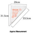 Baking Accessories Disposable Cream Pastry Bags Piping Bags For Cake Decoration And Desserts Baking Tools - 50 Pcs. 