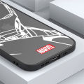 Marvel Iron Man color phone case for iPhone 11 pro Max 12 mini 13 se 7 8 6 s Xs X XR 14 15 plus 14Promax 6 shockproof soft cover. 