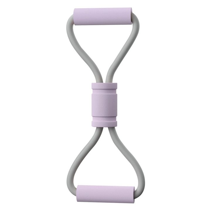 Figure-8 Puller Yoga Training Equipment Elastic Ttube Chest Expansion Pull Belt