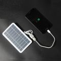 Solar Charger for Mobile Phone-1 x Solar Panel-White & Black. 