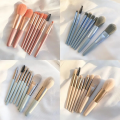 Makeup Brush Set - 8 Piece Make Up Brushes Kit With Pouch. 