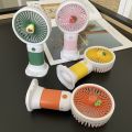 AnDyN Mini Fan Strawberry Avocado Handheld Portable Fan USB Rechargeable Fan with Phone Holder Function for Student Dormitory Office Desktop or Outdoor Fan. 