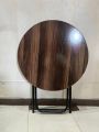 Folding Table Dining Table and Study Table Wooden Top metal Frame. 