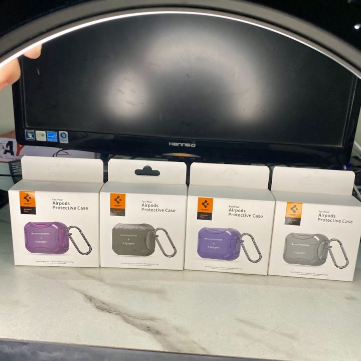 High Quality Spigen Ruged Armor Airpods_Pro 2 Case With Hook Airpods Cover