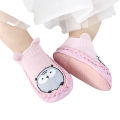 Baby Floor Sock Lovely Creative Pure Color Infant Shoes for Winter. 