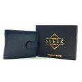 Premium Milled Leather Wallet -  Men's -  Cash & Card Wallet With Zipper - V 75 - Wallet for Men's. 