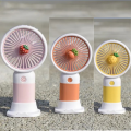 handy cooling fan portable fan with rechargeable cell and cable. 