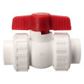 Red Tools DIY Rotary Knob Plastic PPR Stop Tap Valve for Water Pipe Hole Stop Water Mdpe 32mm. 