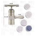 Noodle Juice Maker Pressure Machine With Plastic Handle Nimko Kitchen Accessories Press Nimco Maker Stainless Steel with 3 stainless steel blades. 
