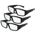 Solar Eclipse Glasses Pawaca 3 Packs 3D Plastic Safe Solar Eclipse Viewing for Adult. 