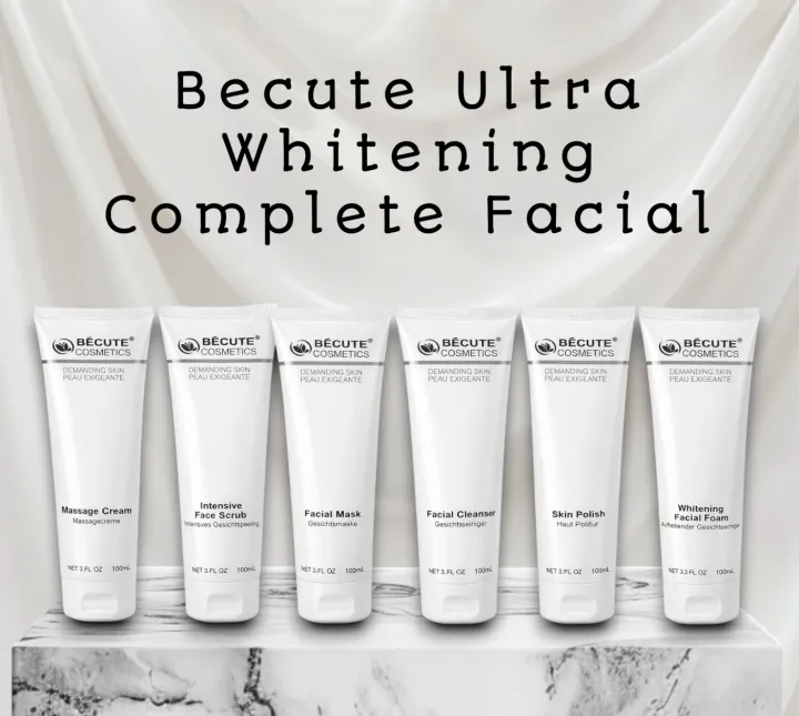 Becute Demanding Pack of 6 Facial kit completed Exfoliates Soft Silky ...