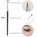 2 pc - Thin Precision Eye Liner Makeup Brushes - Fine Point Eyeliner Brush - Synthetic Bristles Eye Makeup Tool. 