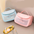 Wash Bag Toiletries and Cosmetic Organizer Bags with Full of Storage | Make Up Bags Pouch with Zipper For Travelling | Multipurpose Luxury Traveling Cosmetic Bags for Women. 