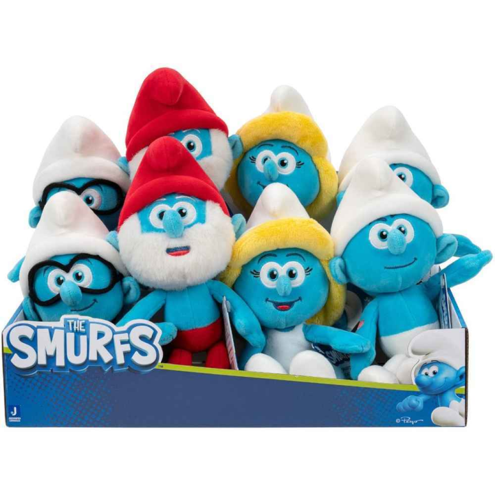The Smurfs - Characters Soft Cuddly Stuffed Toys For Kids