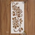 Gorgeous Roses stencil for wall decoration, Furniture , Canvas DIY Home decoration by imart Stencils. 