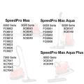 Vacuum Cleaner Filter Set Comp for Philips SpeedPro Max FC6802 SpeedPro Aqua Filter Set Replaces Philips. 