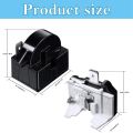 QP2-4.7 PTC Starter Relay 1 Pin Refrigerator Starter Relay and 6750C-0005P Refrigerator Overload Protector. 