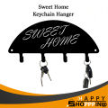 Key Holder Sweet Home and Keys Design Wall Hanger for Hanging Keys, Key Chains, Best Key Holder for Home furniture wall Décor. 