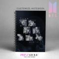 BTS Logo printed Notebook with free gift, BTS Army, KPOP, STRAY KIDS, SEVENTEEN, Fully Customized Perfect Gift For Army. 