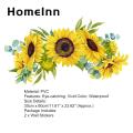 HomeInn Wall Stickers Strong Stickiness Spring Themed Sunflower Sticker DIY Wall Art Decor. 