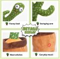 Emoin Dancing Cactus Baby Toys 6 to 12 Months, Talking Cactus Toys Repeats What You Say Baby Boy Toys, Dancing Cactus Mimicking Toy with LED English Sing Talking 15 Second Voice Recorder Musical Toys for Children Playing Birthday Gift and Home Decoration. 