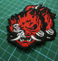 Japanese Samurai Patches badges of Embroidered japan biker rider Garment Jacket vest kanji Military motor rider badges. 