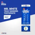 Mr. White Truly Smokers Toothpaste - Medium. 