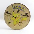 New Gold Pokemon Coins Metal Mewtwo Coins Anime Commemorative Coin Charizard Pikachu Golden Pokemon Cards Round Metal Coin Toys. 