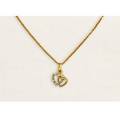 Golden Locket with Chain for Girls and Womens. 