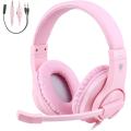 BlueFire PS4 Gaming Headset with Microphone for PC/PS4/Laptop/phones Pink. 