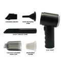 3 In 1 Portable Vacuum Cleaner Duster Blower Air Pump Wireless Hand-held Cleaning For Car Home  USB Rechargeable Mini. 